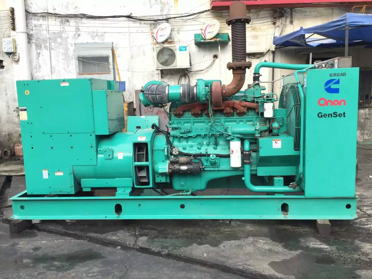 特克斯租赁发电机-柴油发电机不正常冒烟的原因